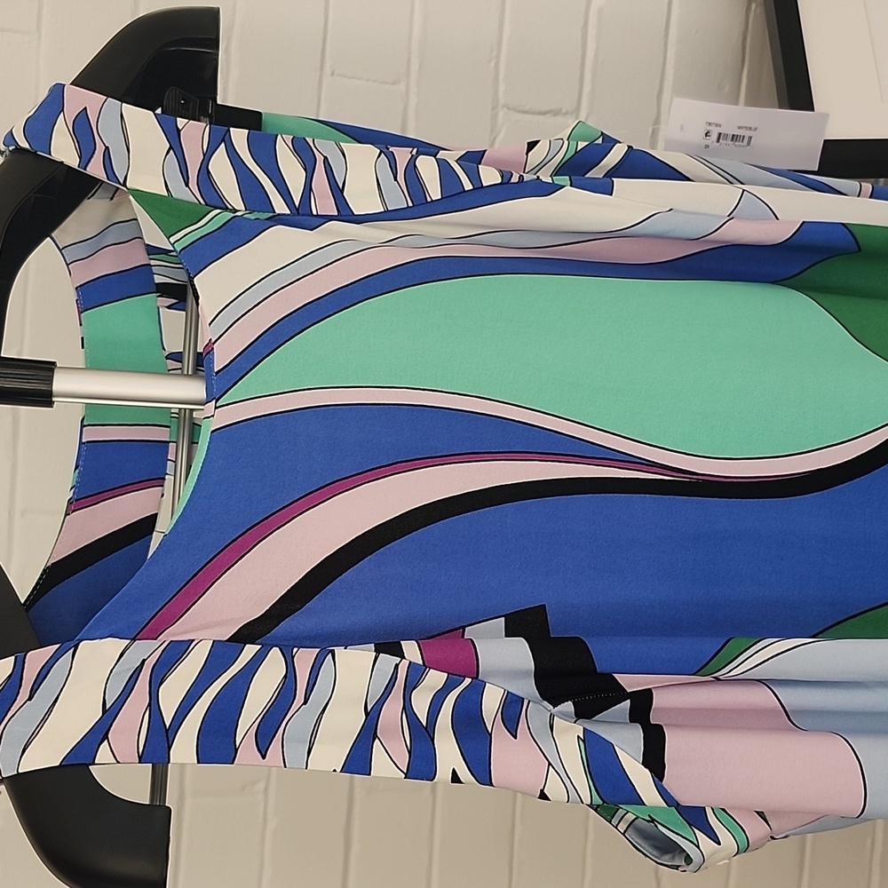 London Times Multicolor Abstract Dress, 2x - Picture 2 of 9